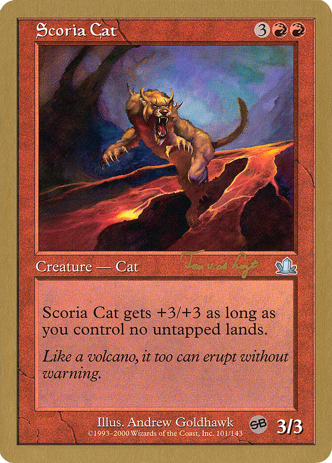 Scoria Cat - 2001 Tom van de Logt (PCY) (SB)