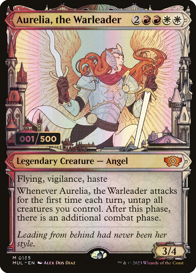 Aurelia, the Warleader (Serial Numbered)