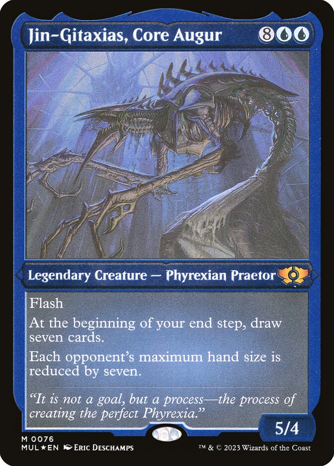 Jin-Gitaxias, Core Augur (Foil Etched)