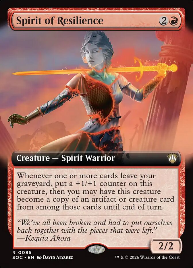 Spirit of Resilience (Extended Art)