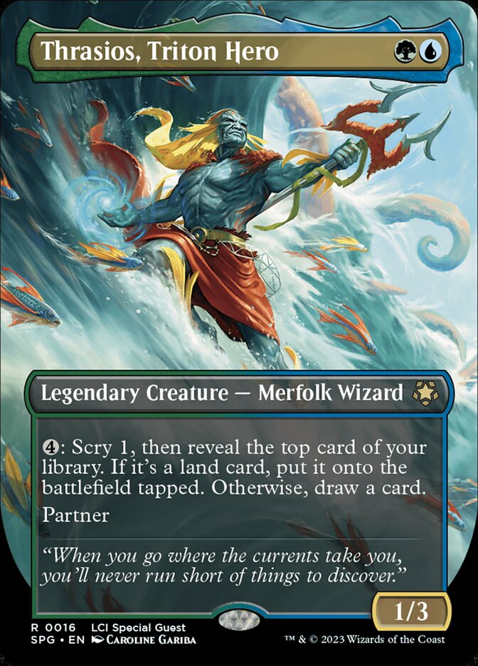 Thrasios, Triton Hero (Borderless)