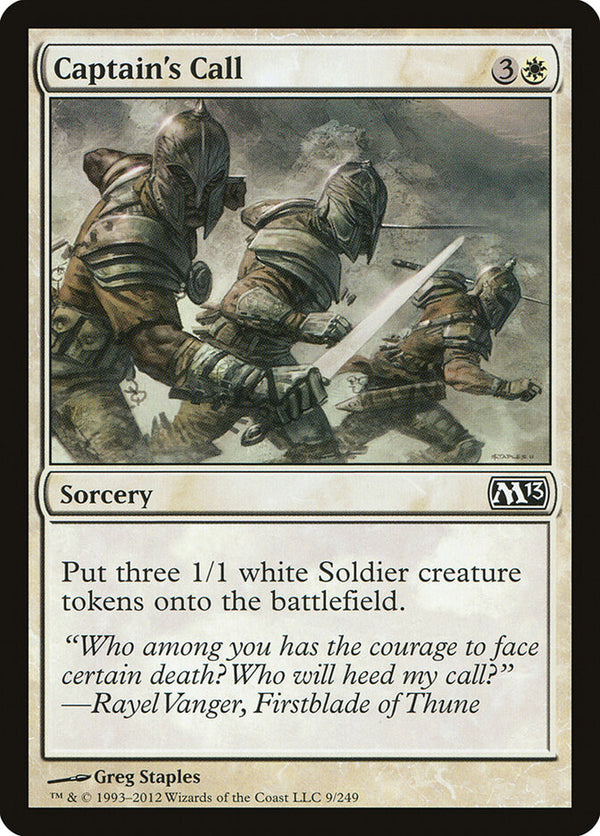 Captain's Call - Magic: The Gathering