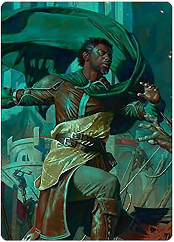 Aragorn, Hornburg Hero Art Card