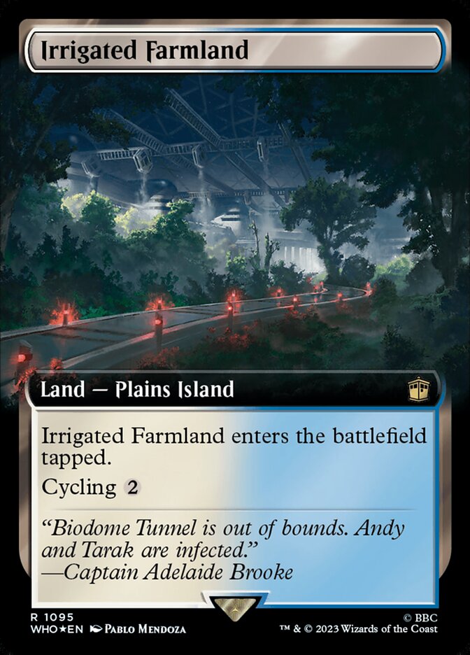 Irrigated Farmland (Extended Art) (Surge Foil)