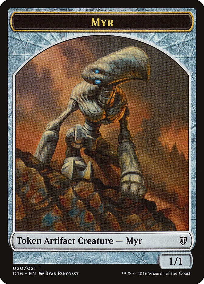 Myr // Bird (002) Double-Sided Token