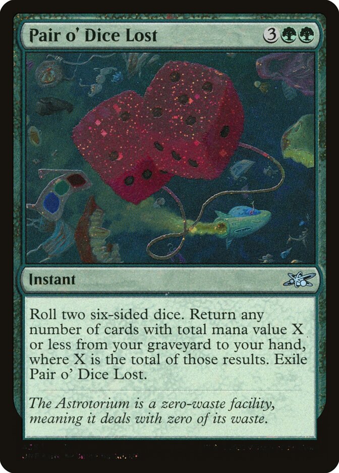Pair o' Dice Lost (Galaxy Foil)