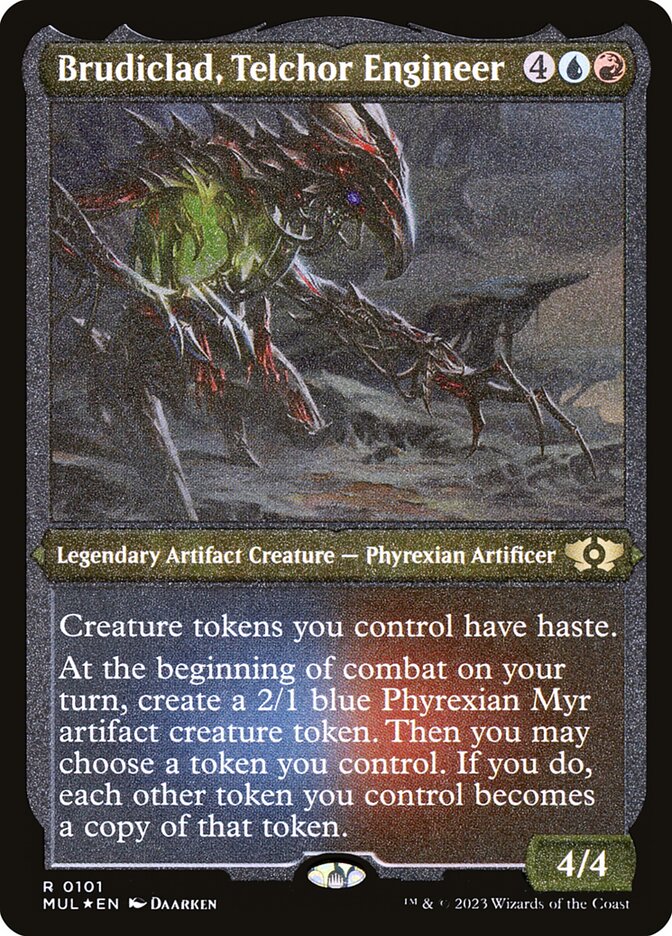 Brudiclad, Telchor Engineer (Foil Etched)