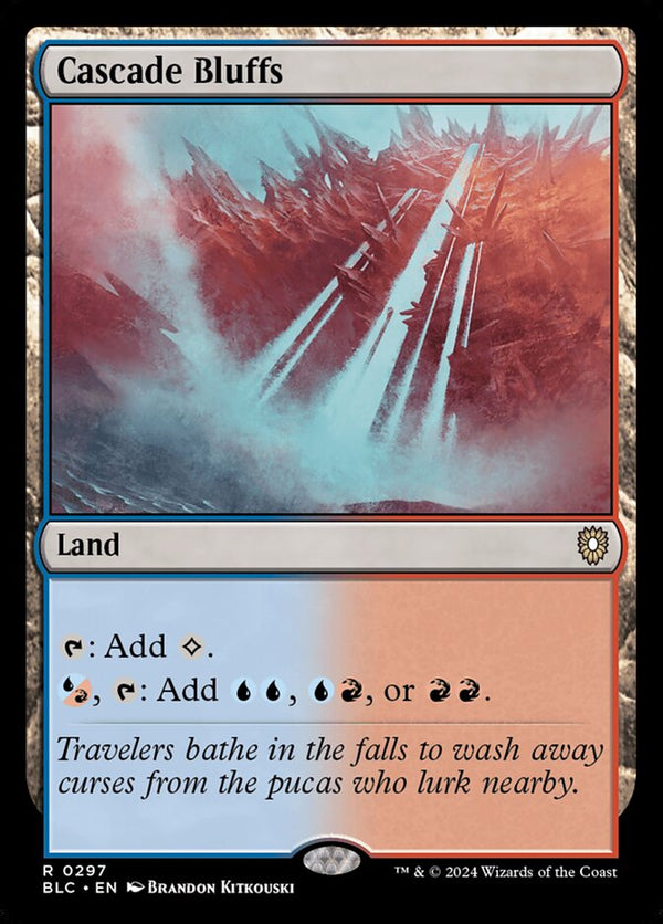 Cascade Bluffs - Magic: The Gathering