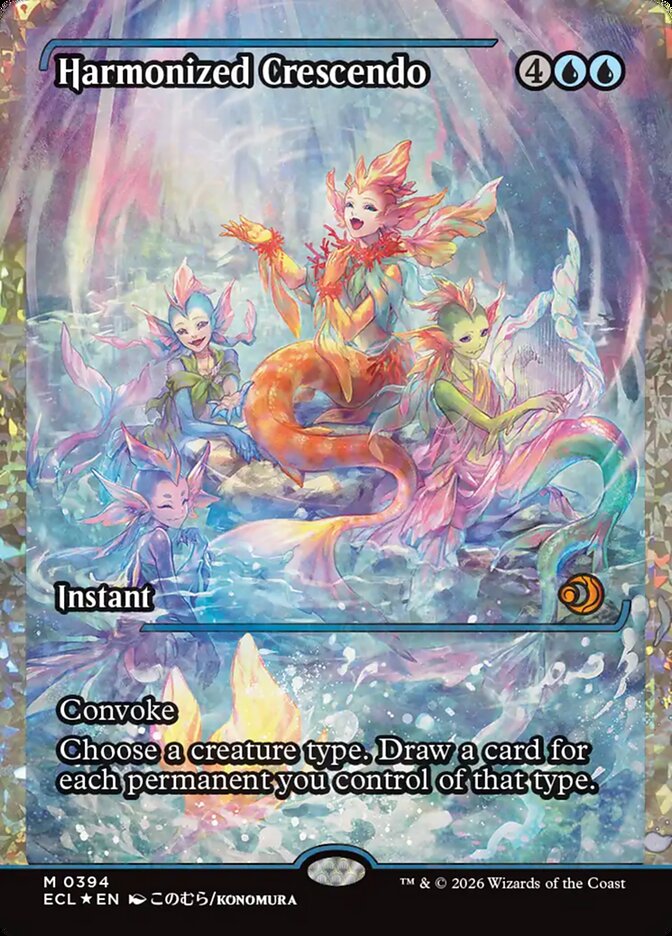 Harmonized Crescendo (0394) (Showcase) (Fracture Foil)
