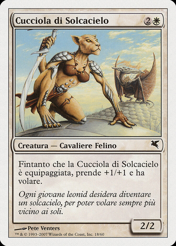 Skyhunter Cub (Italian) - "Cucciola di Solcacielo" (L18)