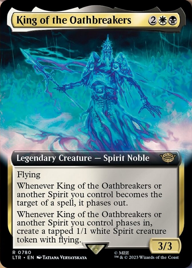 King of the Oathbreakers (Extended Art) (Surge Foil)