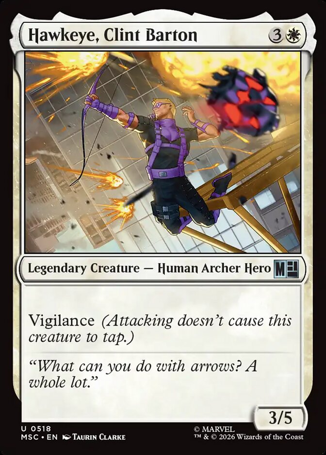 Hawkeye, Clint Barton (0518)