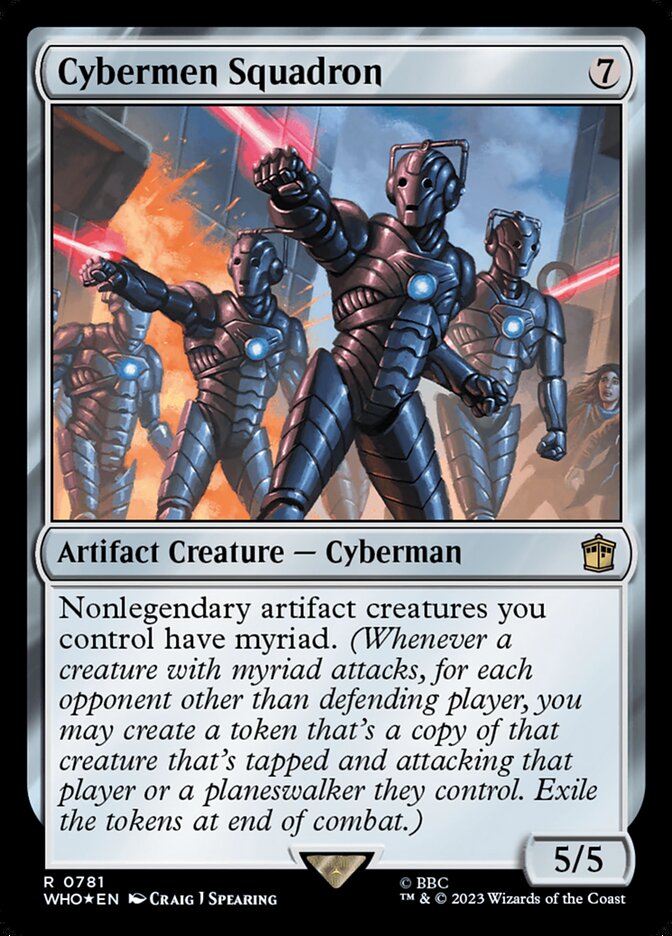 Cybermen Squadron (Surge Foil)