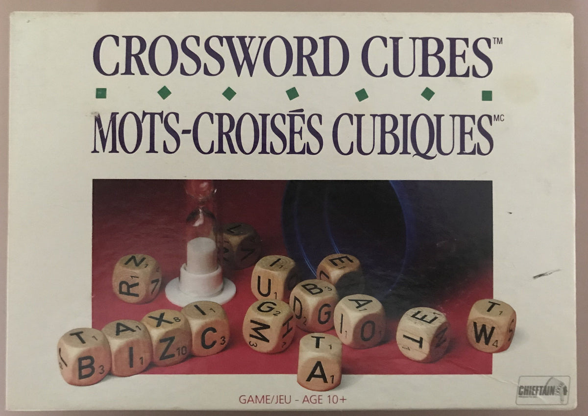 Scrabble Crossword Cubes Game
