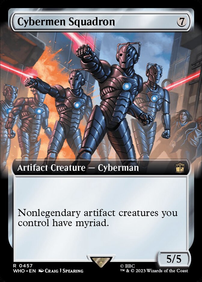 Cybermen Squadron (Extended Art)
