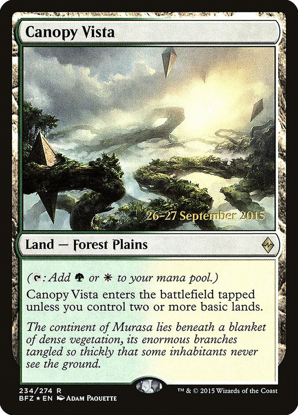 Canopy Vista - Magic: The Gathering
