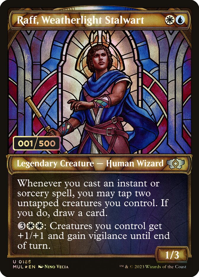 Raff, Weatherlight Stalwart (Serial Numbered)