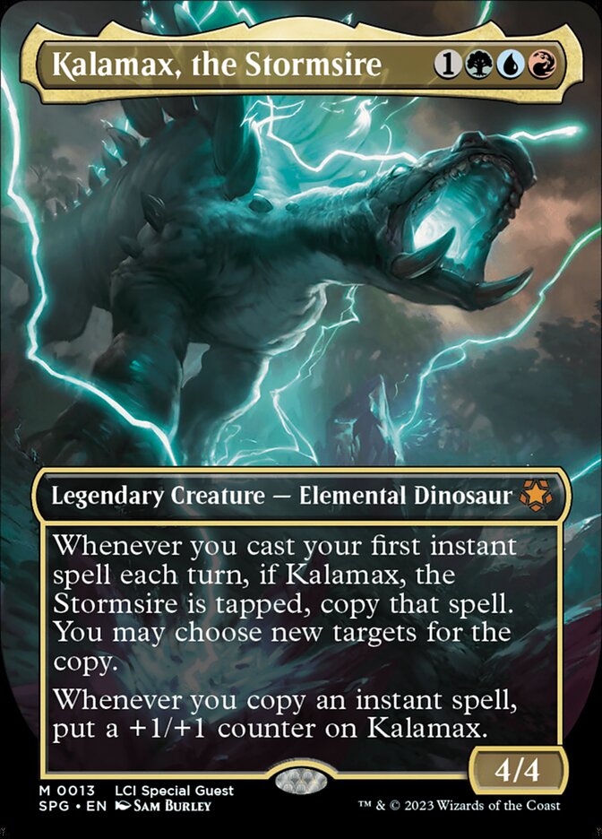 Kalamax, the Stormsire (Borderless)