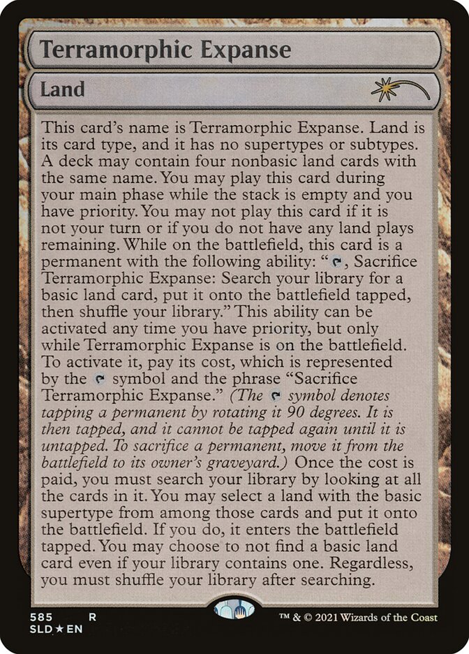 Terramorphic Expanse (Full-Text Lands)
