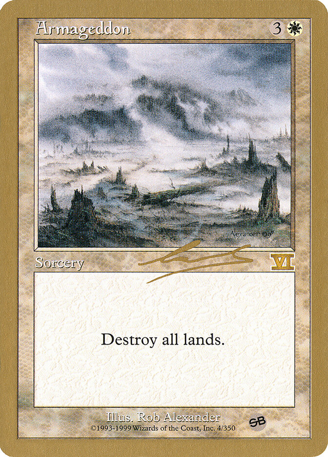 Armageddon - 2000 Nicolas Labarre (6ED) (SB)