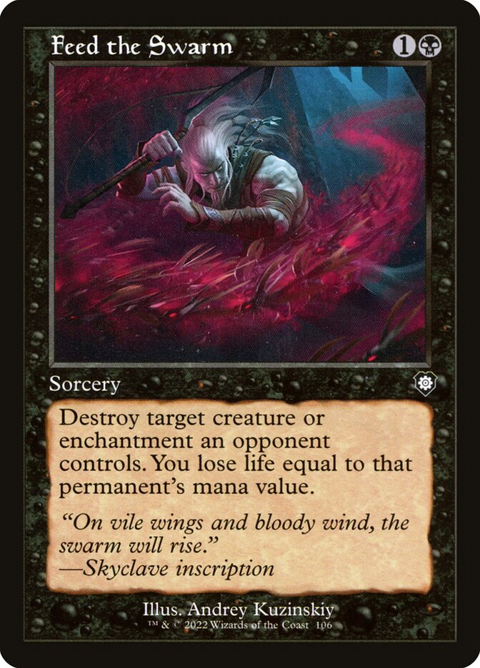 Feed the Swarm (Retro Frame)