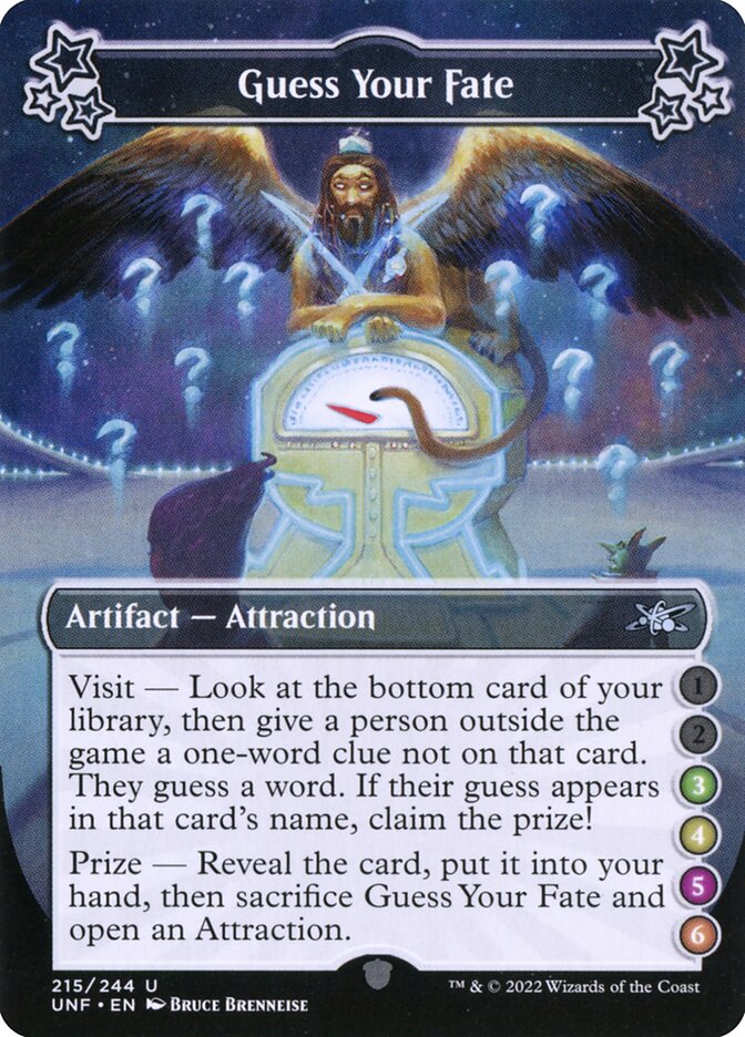Guess Your Fate (3-4-5-6)