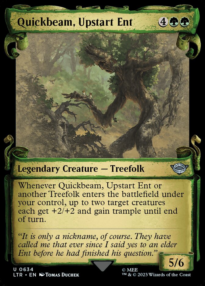 Quickbeam, Upstart Ent (Showcase Scrolls)