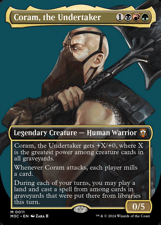 Coram, the Undertaker (Borderless)