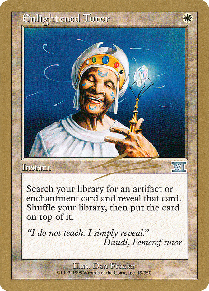 Enlightened Tutor - 2000 Nicolas Labarre (6ED)