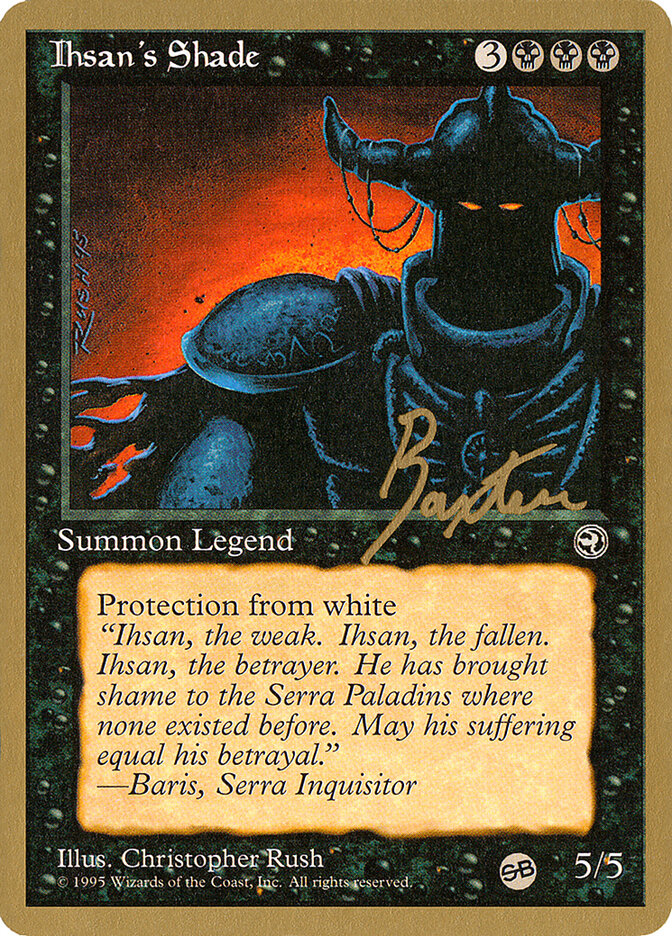 Ihsan's Shade - 1996 George Baxter (HML) (SB)