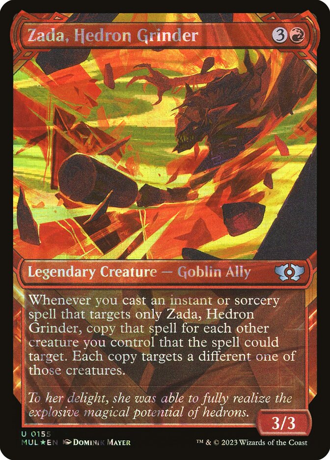 Zada, Hedron Grinder (Halo Foil)
