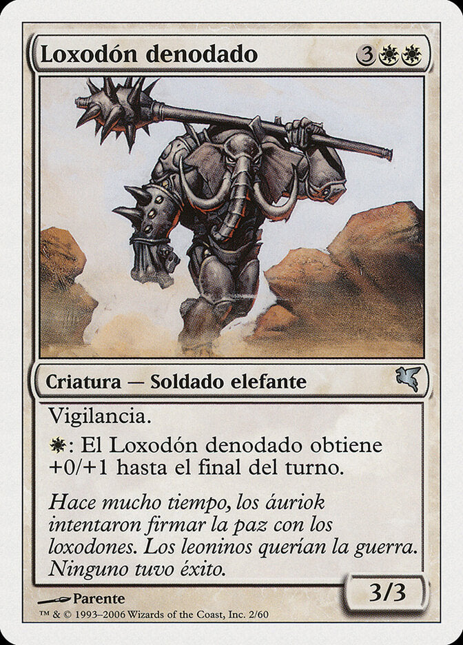 Loxodon Stalwart (Italian) - "Lossodonte Vigoroso"