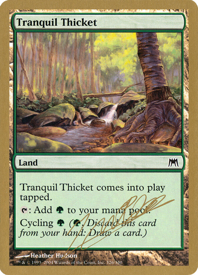 Tranquil Thicket - 2004 Julien Nuijten (ONS)