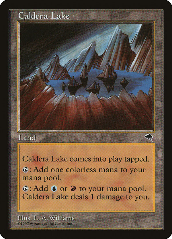 Caldera Lake - Magic: The Gathering