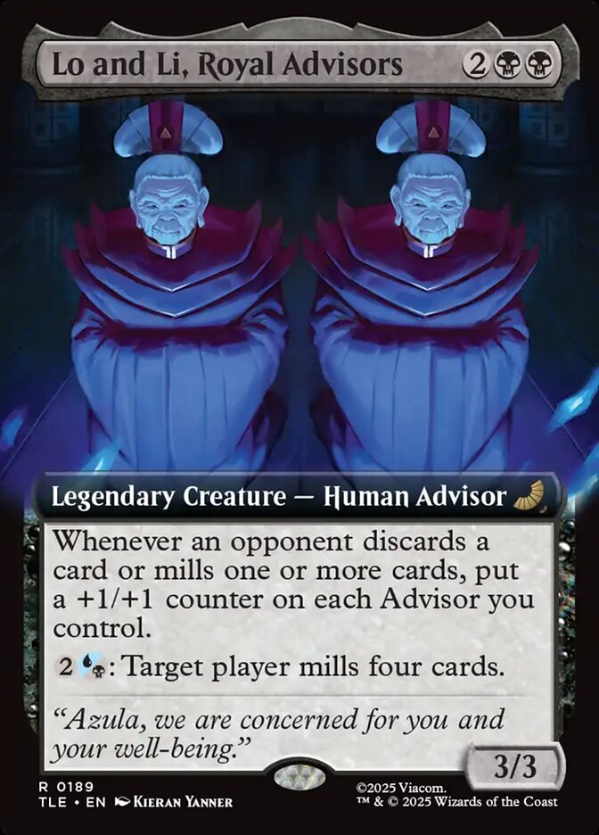 Lo and Li, Royal Advisors (Extended Art)