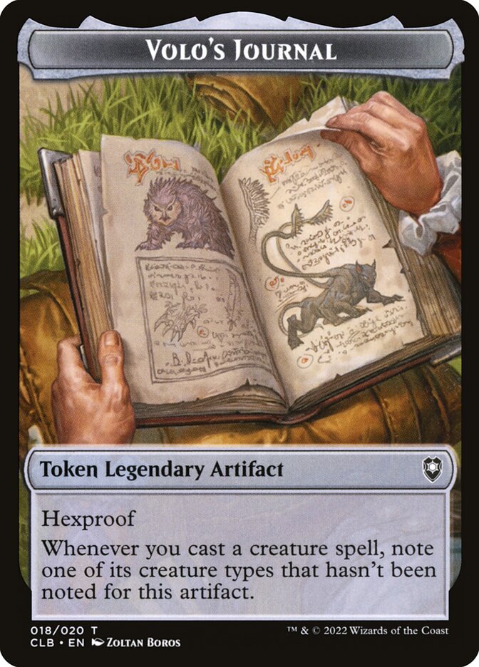 Volo's Journal Token