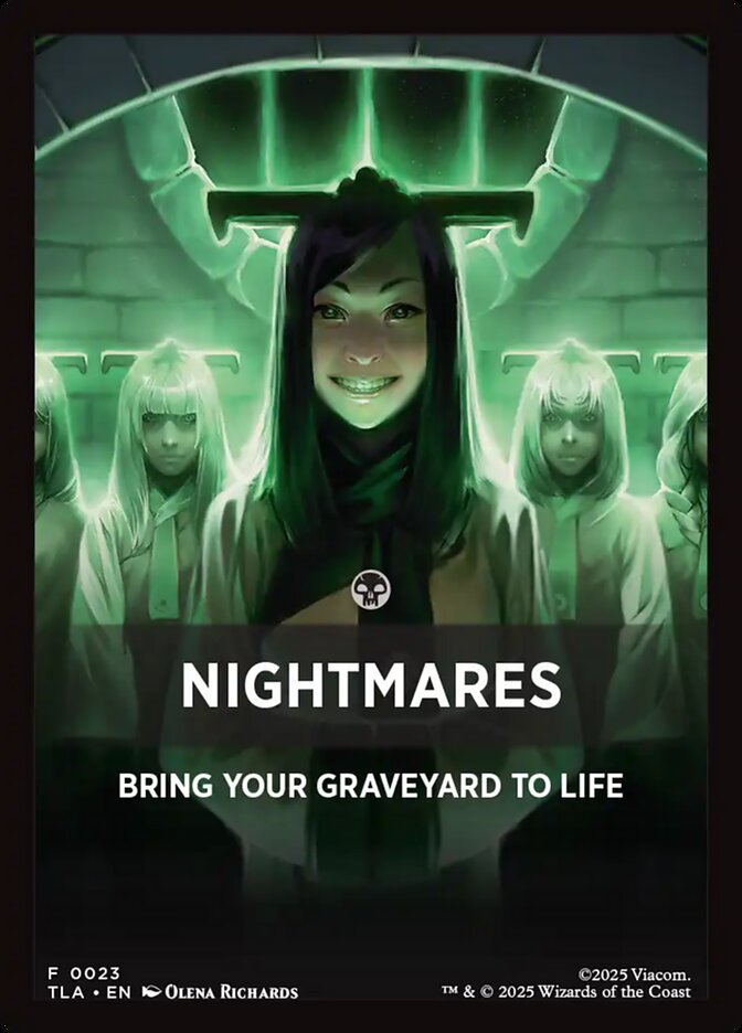 Nightmares Theme Card