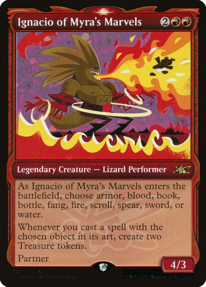 Ignacio of Myra's Marvels (Showcase) (Galaxy Foil)