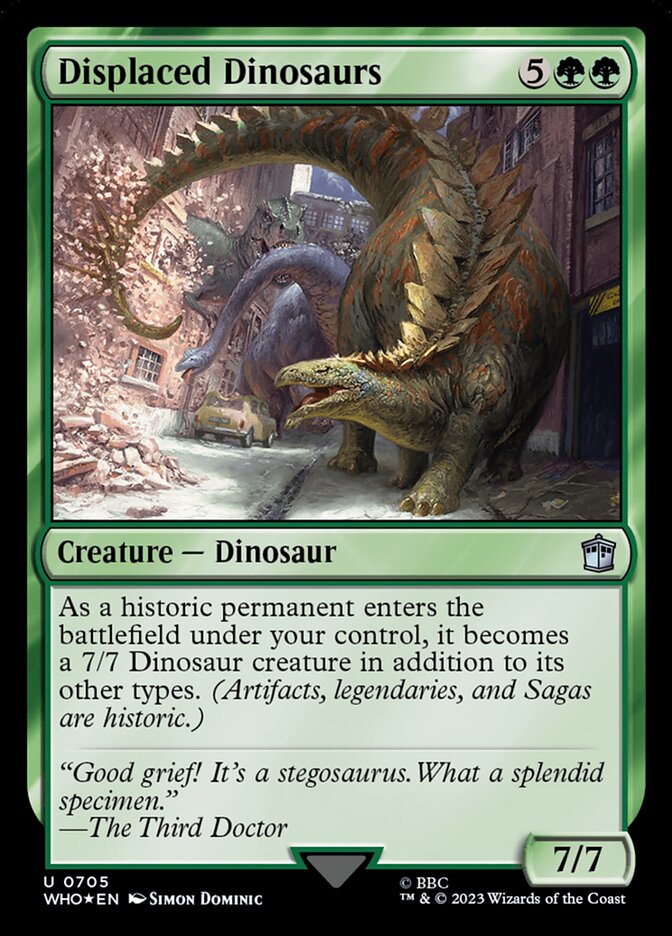 Displaced Dinosaurs (Surge Foil)