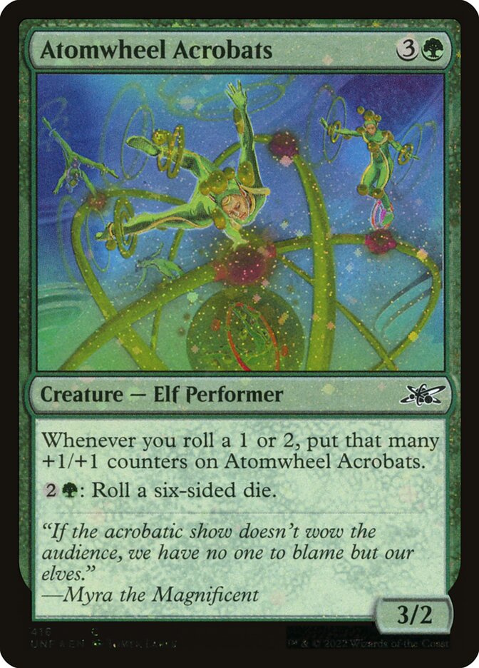 Atomwheel Acrobats (Galaxy Foil)