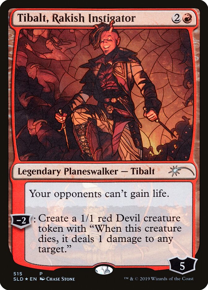 Tibalt, Rakish Instigator (Stained Glass)