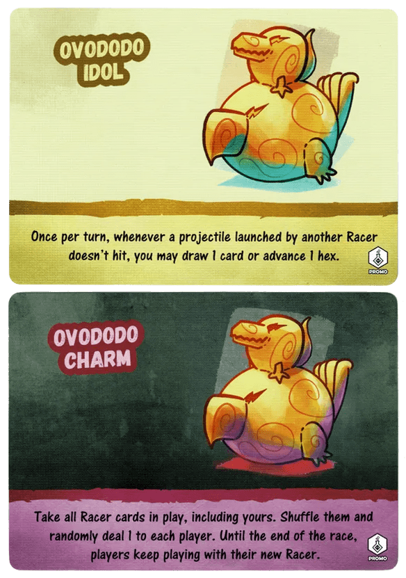 Dodos Riding Dinos: Dodo Dash – Ovododo Idol & Ovododo Charm Promo Cards