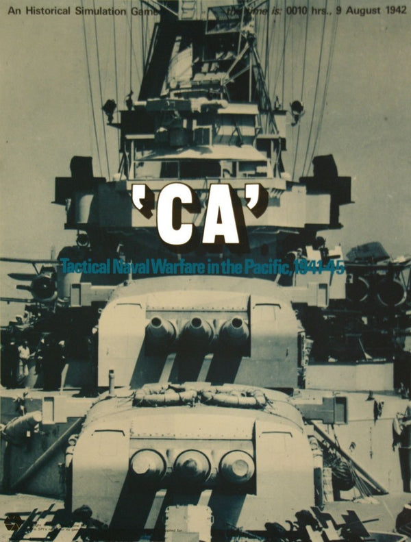 'CA' Tactical Naval Warfare in the Pacific, 1941-45 - SPI (Simulations Publications, Inc.)