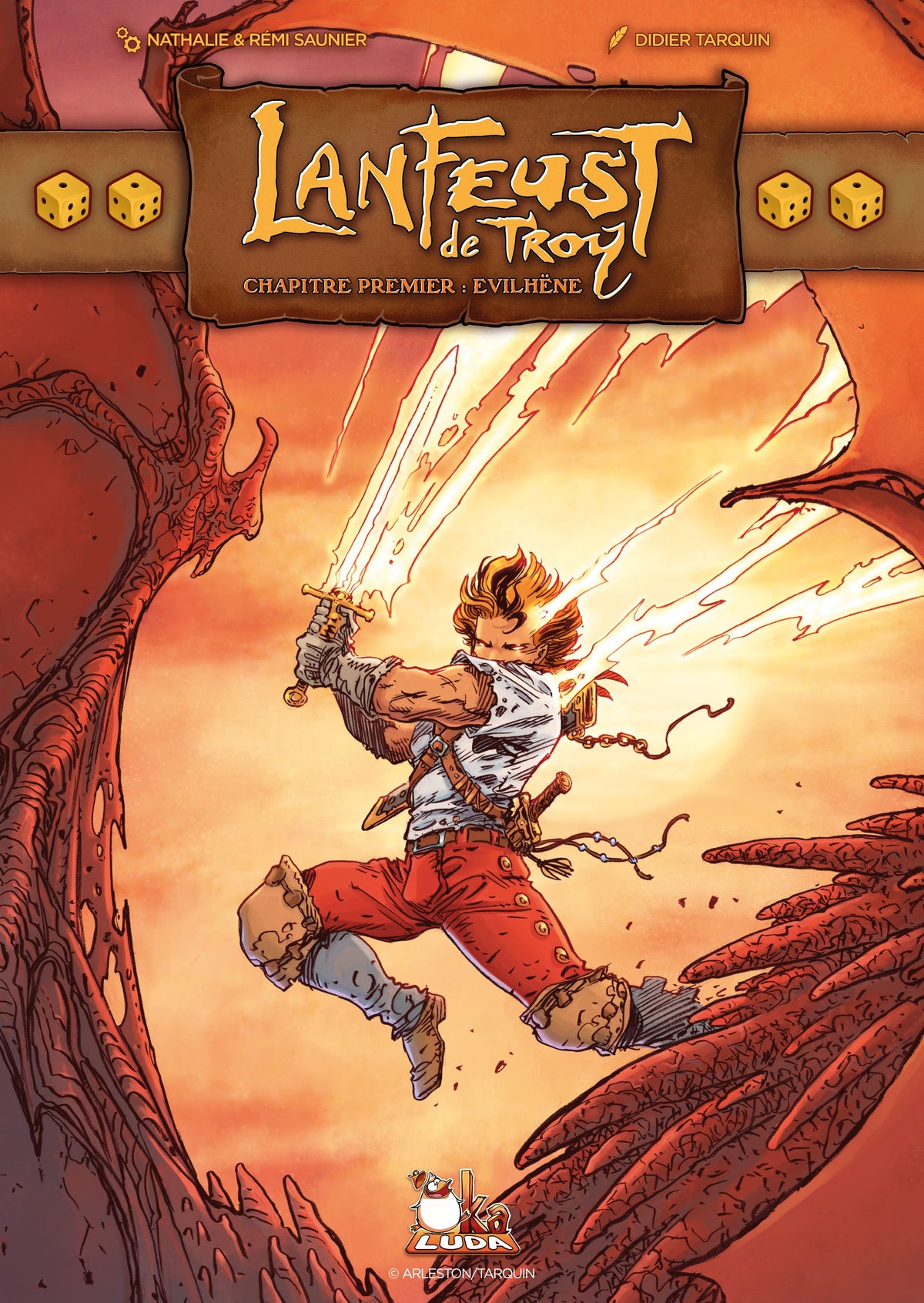 Lanfeust de Troy, Chapitre 1er: Evilhëne
