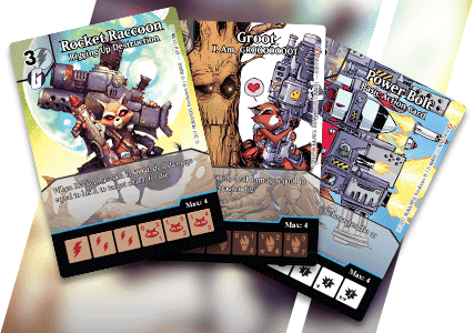 Marvel Dice Masters: Rocket and Groot Promo Cards