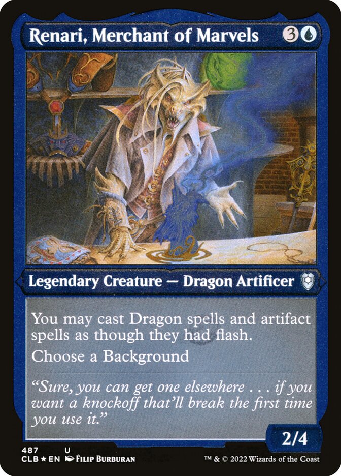 Renari, Merchant of Marvels (Foil Etched)