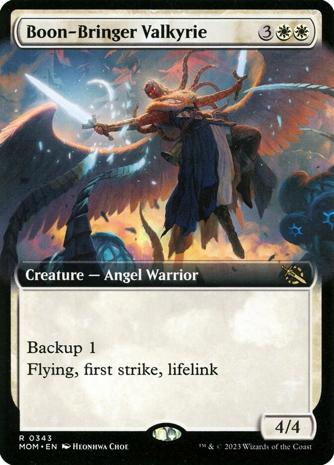 Boon-Bringer Valkyrie (Extended Art)