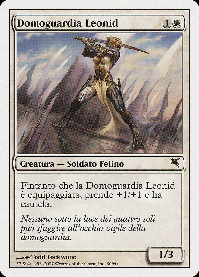 Leonin Den-Guard (Italian) - "Domoguardia Leonid" (L30)