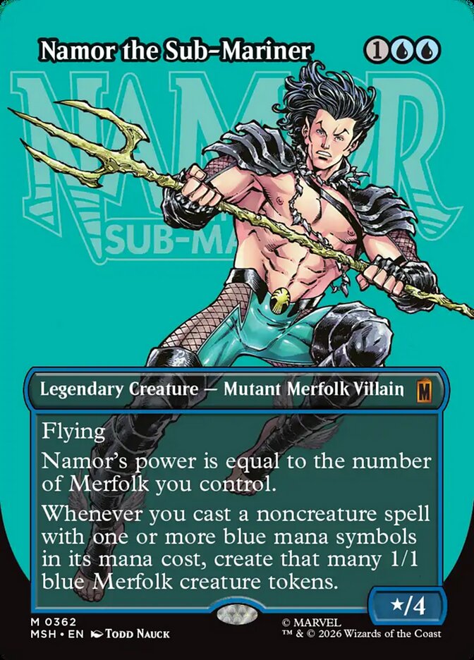 Namor the Sub-Mariner (Borderless) (0362)