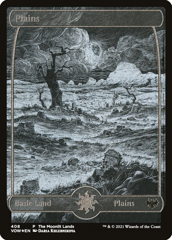 Plains (Moonlit Land) (Foil Etched)
